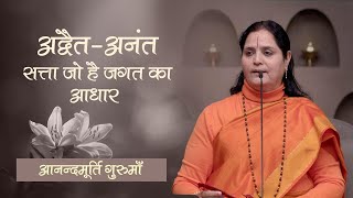 अद्वैत-अनंत सत्ता जो है जगत का आधार | Anandmurti Gurumaa