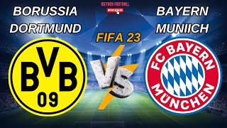 Epic FIFA 23 Clash: Borussia Dortmund🆚Bayern Munich- Who Will Conquer?#fifa #football #extrafootball
