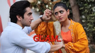 RARE: Hamza Sohail and Sehar Khan naughty moments | BTS | Fairy Tale 2 | Pakistani Drama