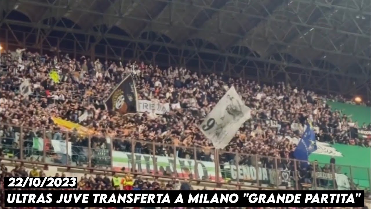 ULTRAS JUVE TRANSFERTA A MILANO "GRANDE PARTITA" || AC Milan Vs ...