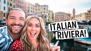 One Day on the Italian Riviera - Travel Vlog | Camogli, Portofino, Santa Margherita Ligure, & MORE!