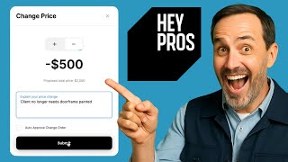 How to Adjust Work Order Prices in HeyPros (The Right Way)