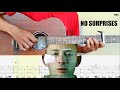 (Radiohead) No Surprises - Fingerstyle Guitar Cover +TAB