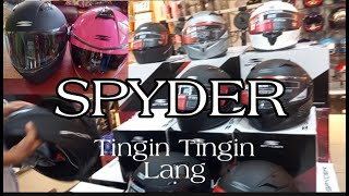 #SPYDER MOTORCYCLE HELMET//For Your Safety Drive Moderately by Momma Fe