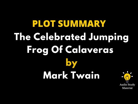 What is the structure of The Celebrated Jumping Frog of Calaveras County?