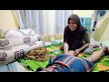 TUTORIAL PIJAT (SATU JAM) FULL BODY MASSAGE bersama (Mak Isah Terapis Pijat)