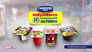 Danone Kapaklarının Altında Milyonlarca 25 Kuruş Bedava