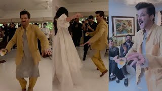 Anil Kapoor's Crazy Dance with Sonam Kapoor & Rhea Kapoor on Her Grand Wedding, Inside Video