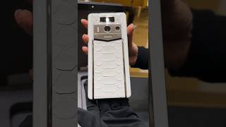 METAVERTU2 white snakeskin phone#luxurylife #vertu Details:https://bit.ly/3OLMuiq