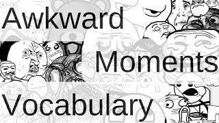 Awkward Moments Vocabulary | Words related to Awkward Situation | English Vocabulary