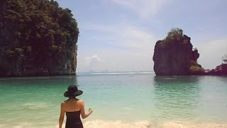 Hong Island (Koh Hong), Krabi, Thailand. The beach.