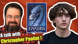 Christopher Paolini discusses the #eragonremake, Murtagh & magic !