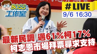 【BOSS工作室 #LIVE】最新民調 邁61%.柯17% 柯志恩市場拜票尋求支持 讓選民能夠認識柯志恩 20220906 @中天新聞CtiNews @中天2台ctiplusnews