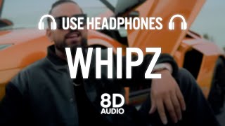 Whipz (8D AUDIO) - Garry Sandhu | Latest Punjabi Song 2023