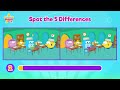 spot the difference challenge 2 muslim shark edition fun game for kids @super muslim quiz