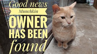 Good news Munchkin owner has been found.