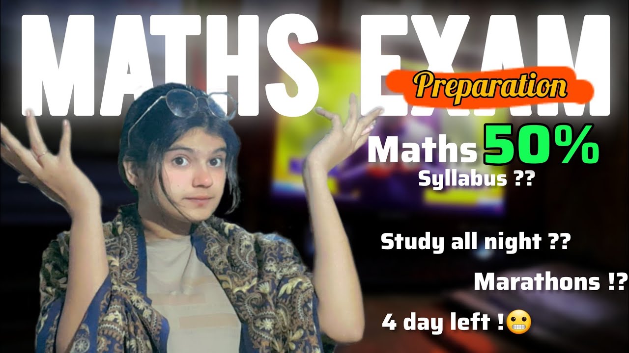 The Iтащll Study Later Regret Hits Hardтаж ёяшцёяшн4 Days Before My Math Examёяш