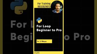 Python For Loop Explained (Beginner to Pro) Python Tutorial For Beginners In Telugu #python #coding