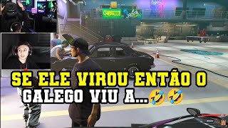 KROOZZ REAGINDO AO CORINGA VAZANDO O DIA QUE O GALEGUIN VIU ELE P3L4.. KKKKKKKK