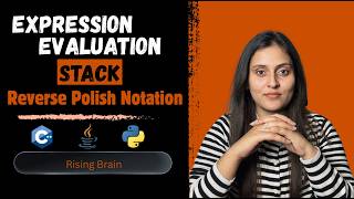 Evaluate Reverse Polish Notation | Stack Explained with Dry Run | Java Python C++