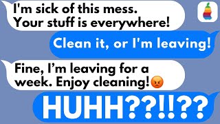 【Pear】Boyfriend's Cleaning Ultimatum Backfires Spectacularly