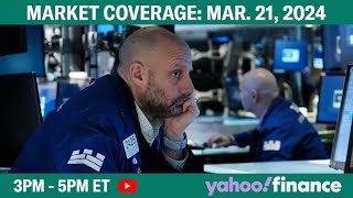 Stock market today: Stocks jump to new highs as Fed buzz lifts markets | March 21, 2024
