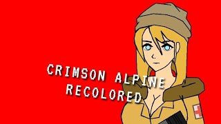 CRIMSON ALPINE RECOLORED