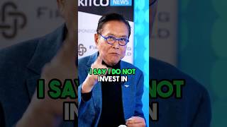 do not invest in anything that can be printed #robertkiyosaki #shorts
