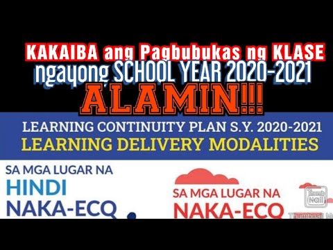 DEPED Learning Delivery Modalities - YouTube