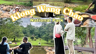 Klong Wang Chao National Park 🌳🌊🍃💚(กางเต็นท์อุทยานแห่งชาติคลองวังเจ้า)🏕️ #คลองวังเจ้า #กำแพงเพชร