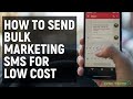 How to Send Bulk SMS for Marketing Your Products
