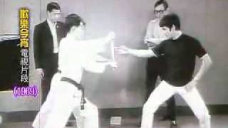 BRUCE LEE NEW FILM DISCOVERED (BUCE  LEE BREAKING WOOD AWESOME POWER)