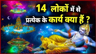 14 लोक कहा है? । इसमें कोन निवास करता है?।14 lokas hinduism