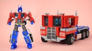 LEGO Optimus Prime Custom Transformers MOC | LEGO Review & Speed Build