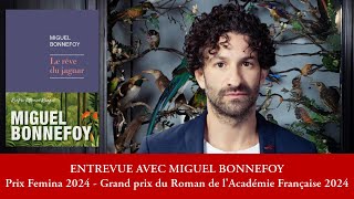 Entretien avec Miguel Bonnefoy autour de son dernier roman 