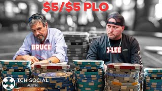 LIVE POKER | $5/$5 PLO Cash Game | TCH Houston