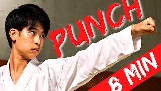 8 Minute Karate Punch Drill!｜Karate Workouts