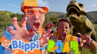 Dino Dance Song | Brand New BLIPPI and MEEKAH Science Songs for the Family