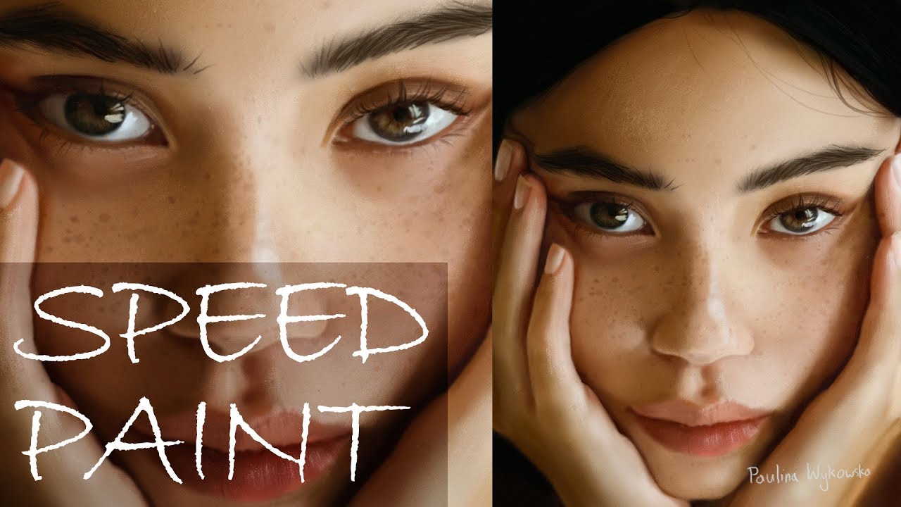 Incredibly Realistic Portrait Painting Speedpaint 8 Youtube