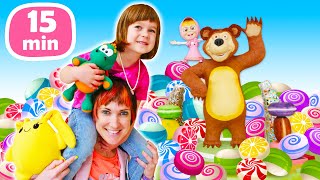 Mommy for Lucky! Kids play toys \u0026 baby dolls. Playground for kids. Family fun video for kids.