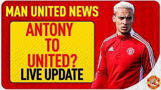 De Jong, Antony & Martinez Bids Incoming? Ten Hag Raiding Ajax? Transfer Latest | Man Utd News LIVE