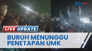 Tuntut Kepastian UMK Naik, Serikat Buruh Ancam akan Menduduki Kantor Gubernur Banten