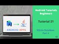 Database in Android | SQLite Database Android - Part 4 (View & Update Record in Listview)