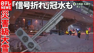 【災害級大雪】“南国”高知県で「観測史上1位」積雪　愛媛県では停電も