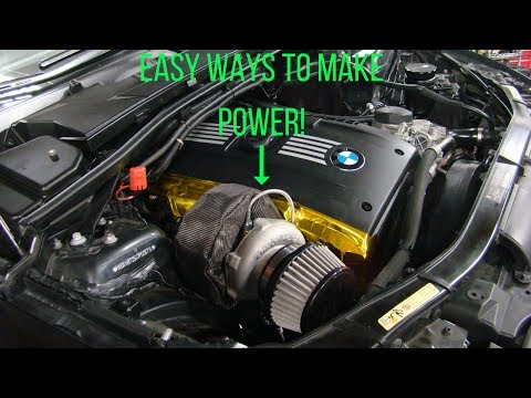 Top 3 Easy Mods to Make SIGNIFICANT Power on a Turbocharged Car! Top 3 Easy Mods to Make SIGNIFICANT Power on a Turbocharged Car!