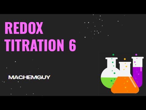 A LEVEL CHEMISTRY EXAM QUESTION WALKTHROUGH - REDOX TITRATIONS 6 - YouTube