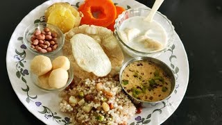 #fast thali recipe l उपवास स्पेशल थाली l#short video l#Kalpana recipe l