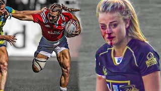 THE VICIOUS SIDE Of Women's Rugby | Watch These Ladies Dish Out Some BIG HITS & MONSTER TACKLES