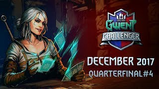 [BETA VIDEO] GWENT Challenger #2 | December 2017 | Quarterfinal #4 (Lifecoach vs GameKingAT)