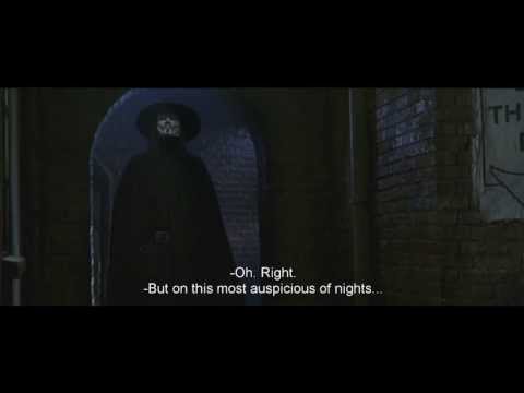 What can be learned from V for Vendetta?